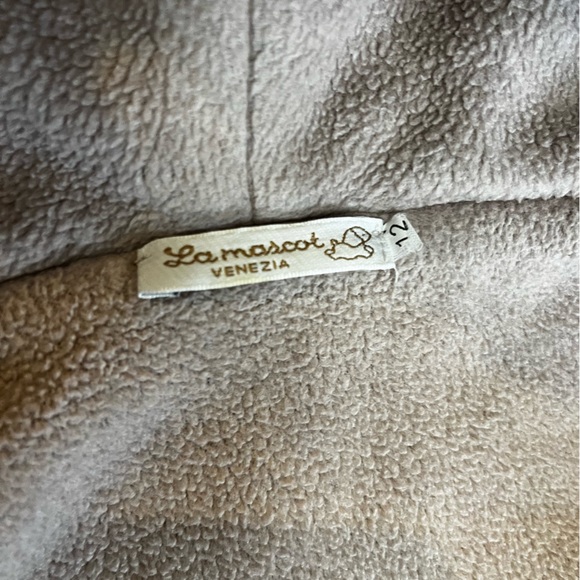 La Mascot 12m Baby Fleece Pink Coat and Hat - Picture 11 of 13